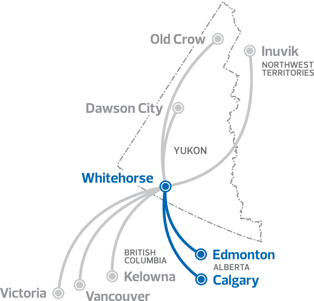 Student Flex – Alberta Route Map