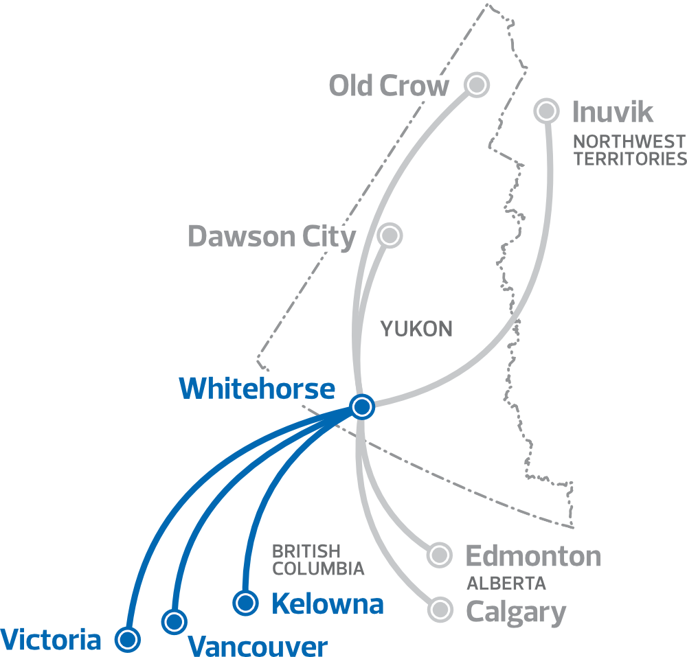 Student Flex – British Columbia Route Map