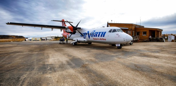 Air North Airplane at YOC