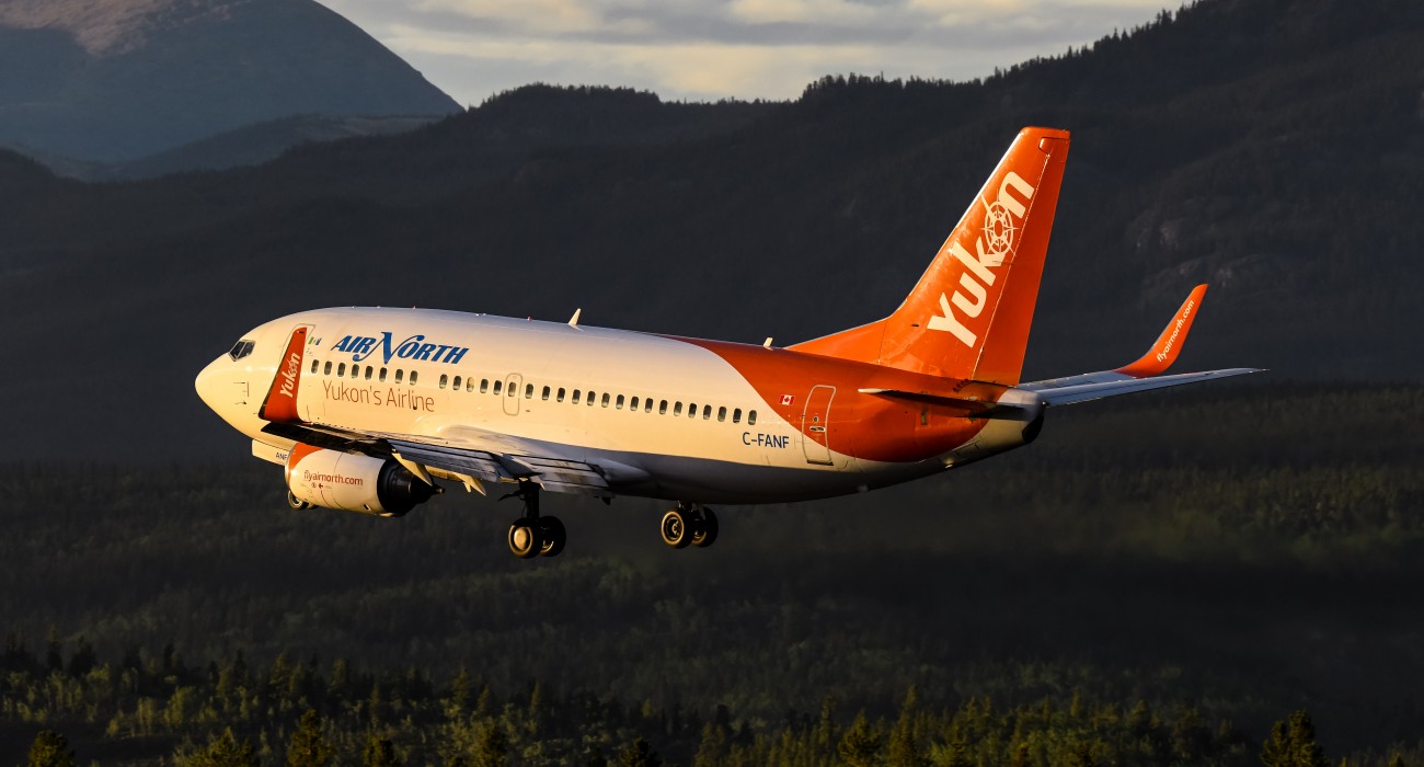 Air North, Yukon's Airline flying
