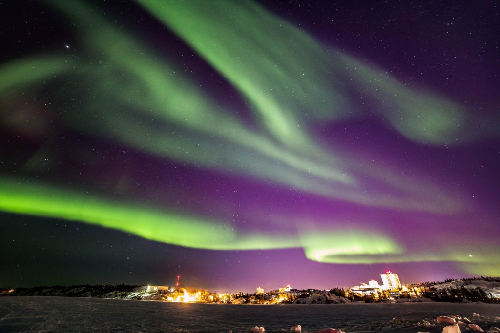 Scenery - Yellowknife northern lights